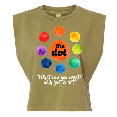 International Dot Day What Can You Create Garment-Dyed Women's Muscle Tee