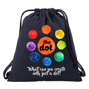 International Dot Day What Can You Create Drawstring Bag