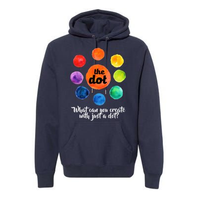 International Dot Day What Can You Create Premium Hoodie