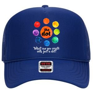 International Dot Day What Can You Create High Crown Mesh Back Trucker Hat