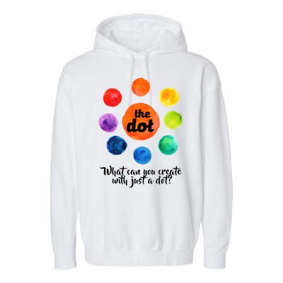 International Dot Day What Can You Create Garment-Dyed Fleece Hoodie