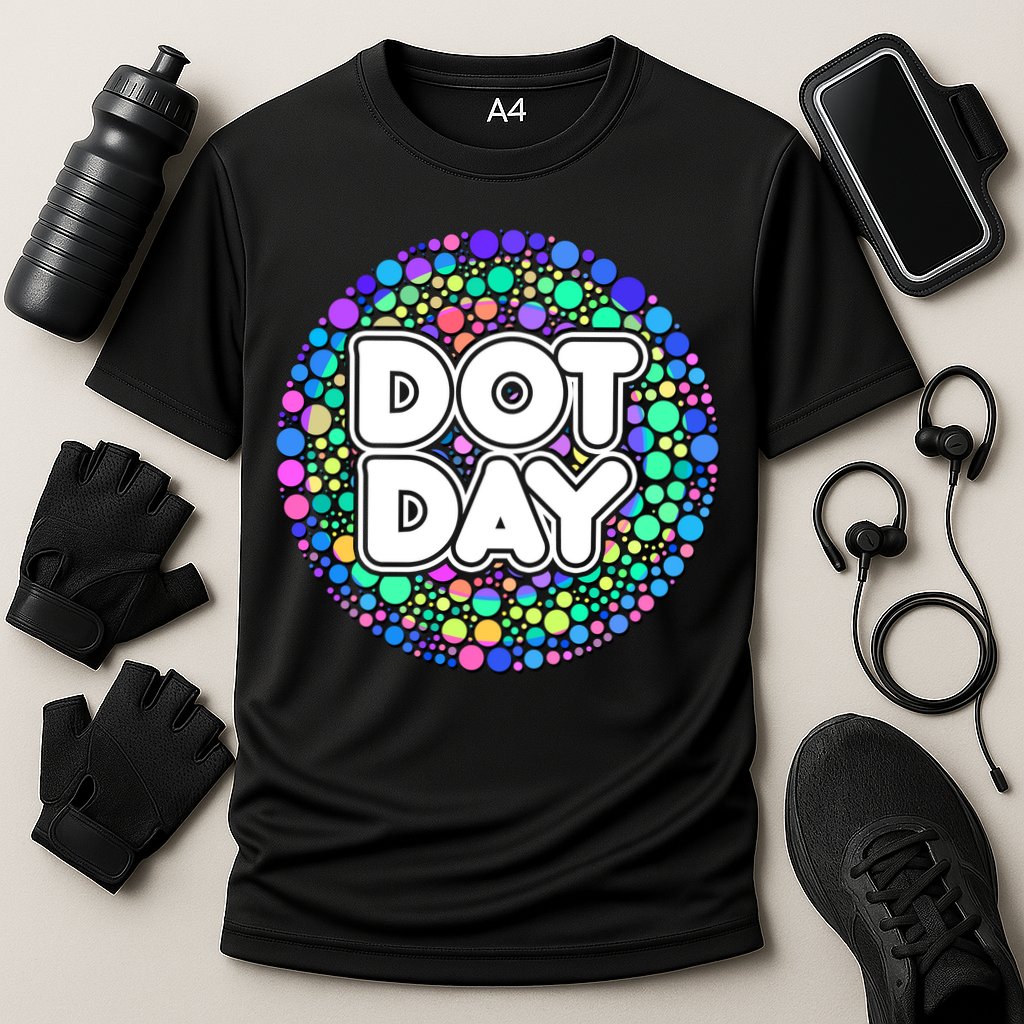 International Polka Dot Day Cooling Performance Crew T-Shirt