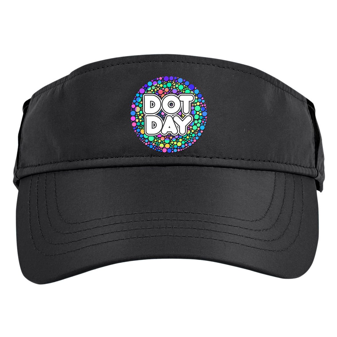 International Polka Dot Day Adult Drive Performance Visor