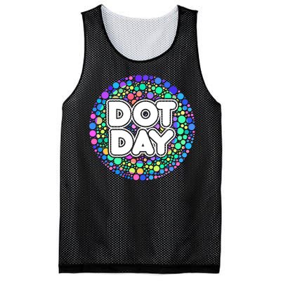 International Polka Dot Day Mesh Reversible Basketball Jersey Tank