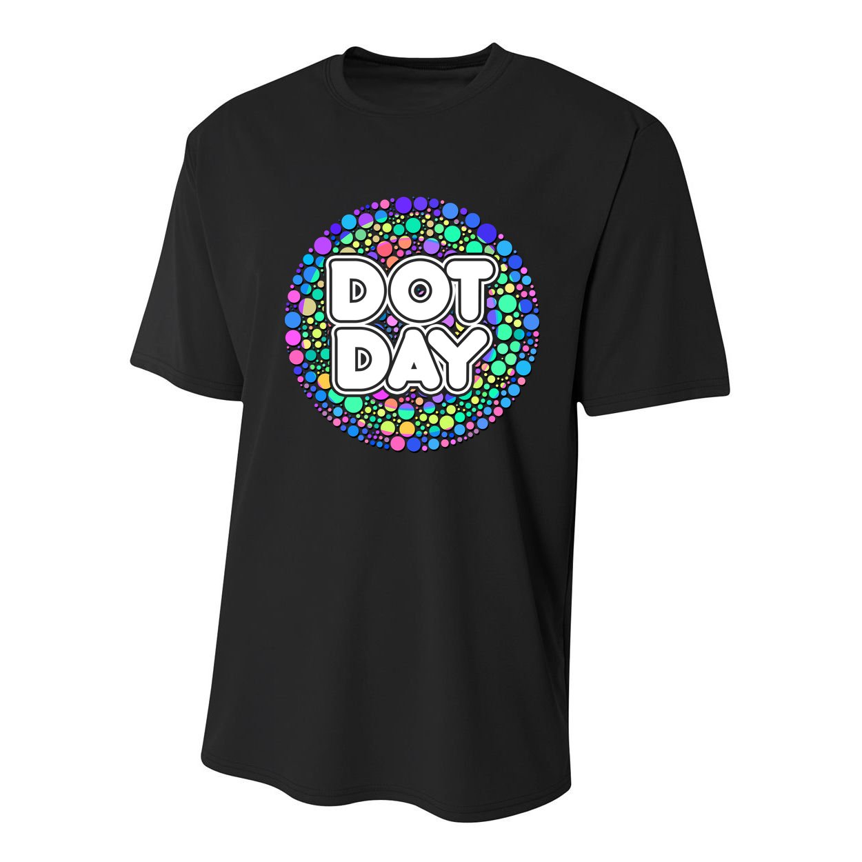 International Polka Dot Day Youth Performance Sprint T-Shirt