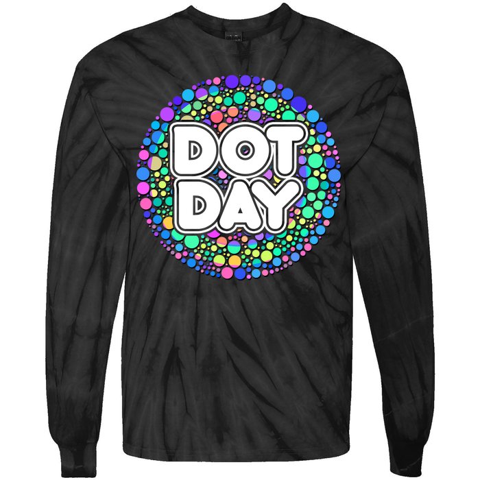 International Polka Dot Day Tie-Dye Long Sleeve Shirt