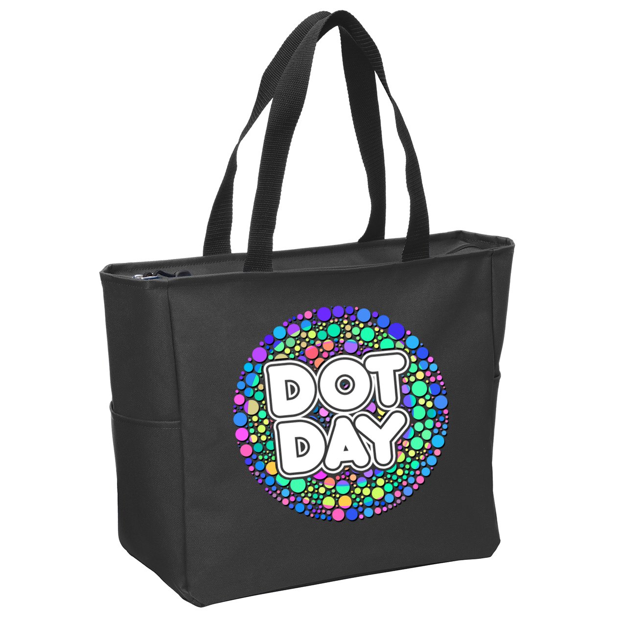 International Polka Dot Day Zip Tote Bag
