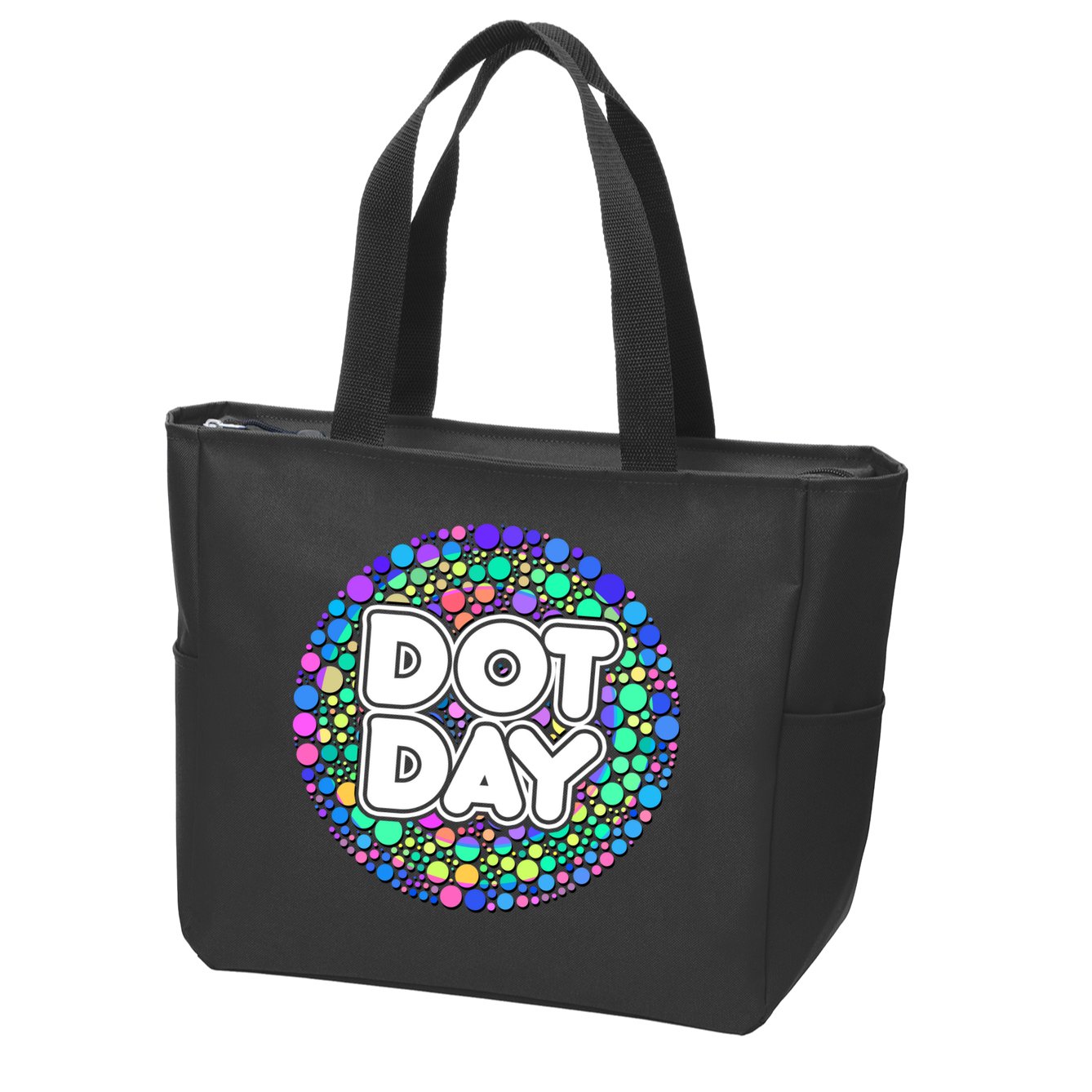 International Polka Dot Day Zip Tote Bag