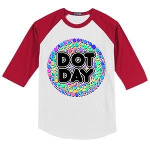 International Polka Dot Day Kids Colorblock Raglan Jersey