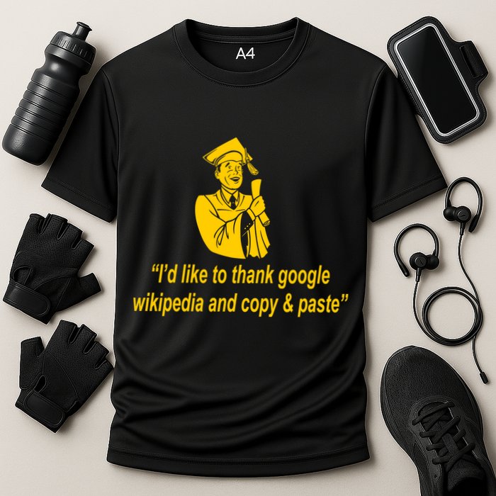 Internet Graduate Cooling Performance Crew T-Shirt
