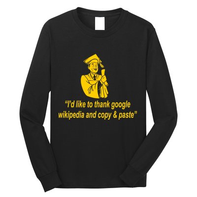 Internet Graduate Long Sleeve Shirt