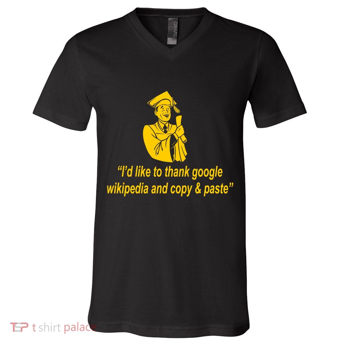 Internet Graduate V-Neck T-Shirt