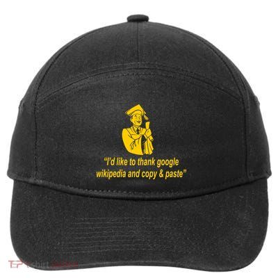 Internet Graduate 7-Panel Snapback Hat
