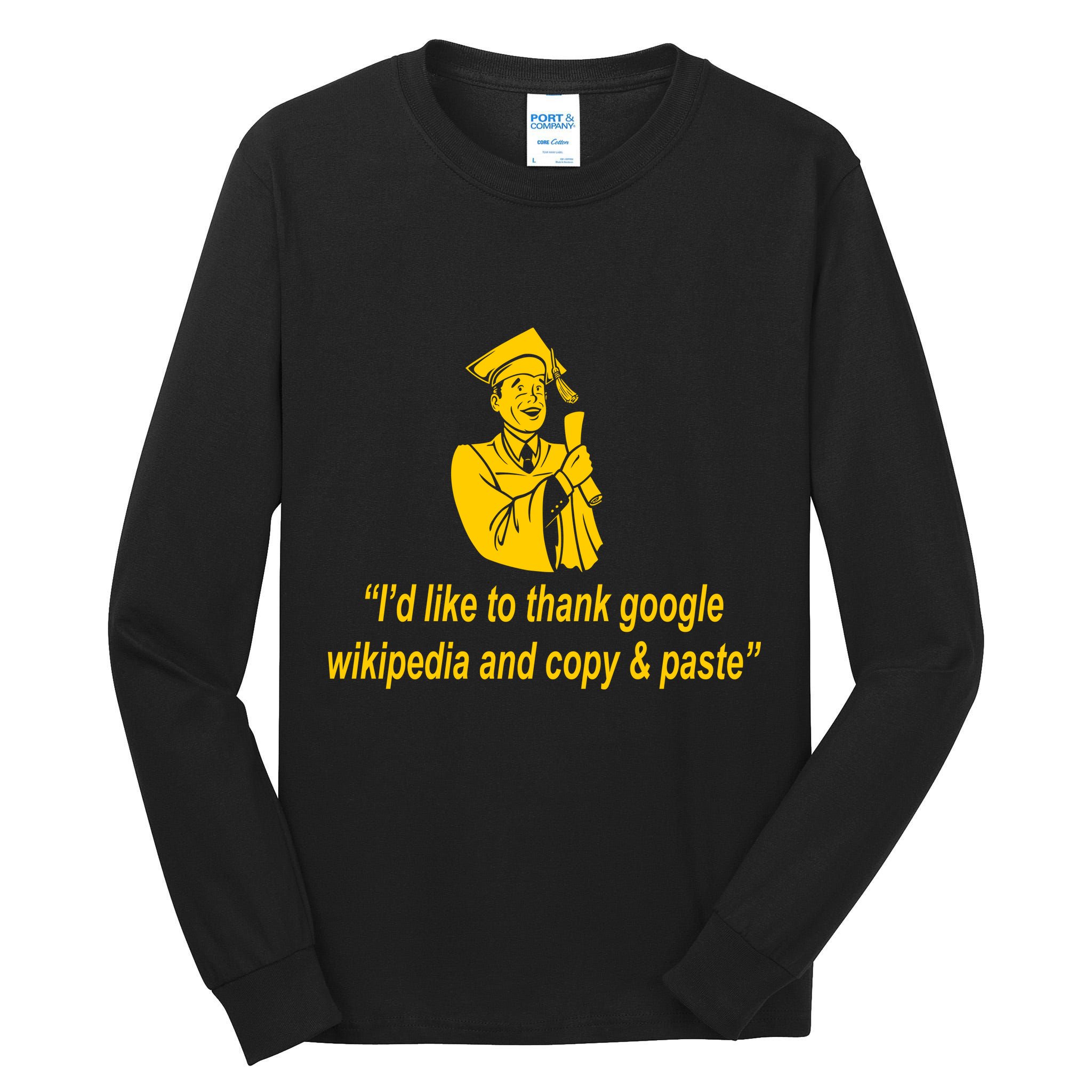 Internet Graduate Tall Long Sleeve T-Shirt