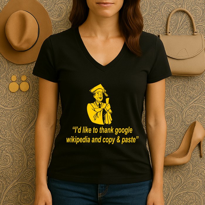 Internet Graduate Women's V-Neck T-Shirt