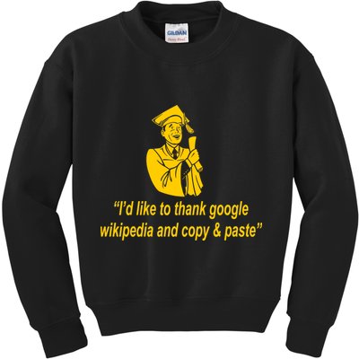 Internet Graduate Kids Sweatshirt