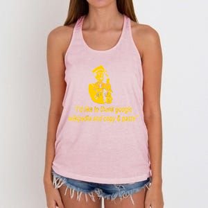 Internet Graduate Women's Knotted Racerback Tank