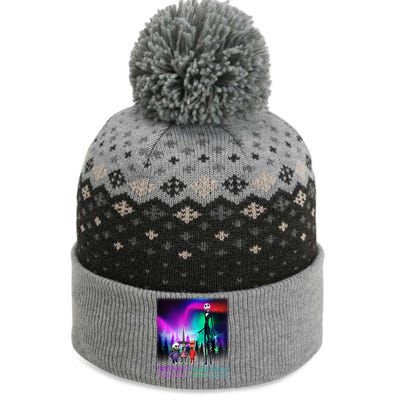 Into The Darkness We Go The Baniff Cuffed Pom Beanie