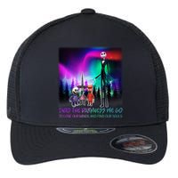 Into The Darkness We Go Flexfit Unipanel Trucker Cap