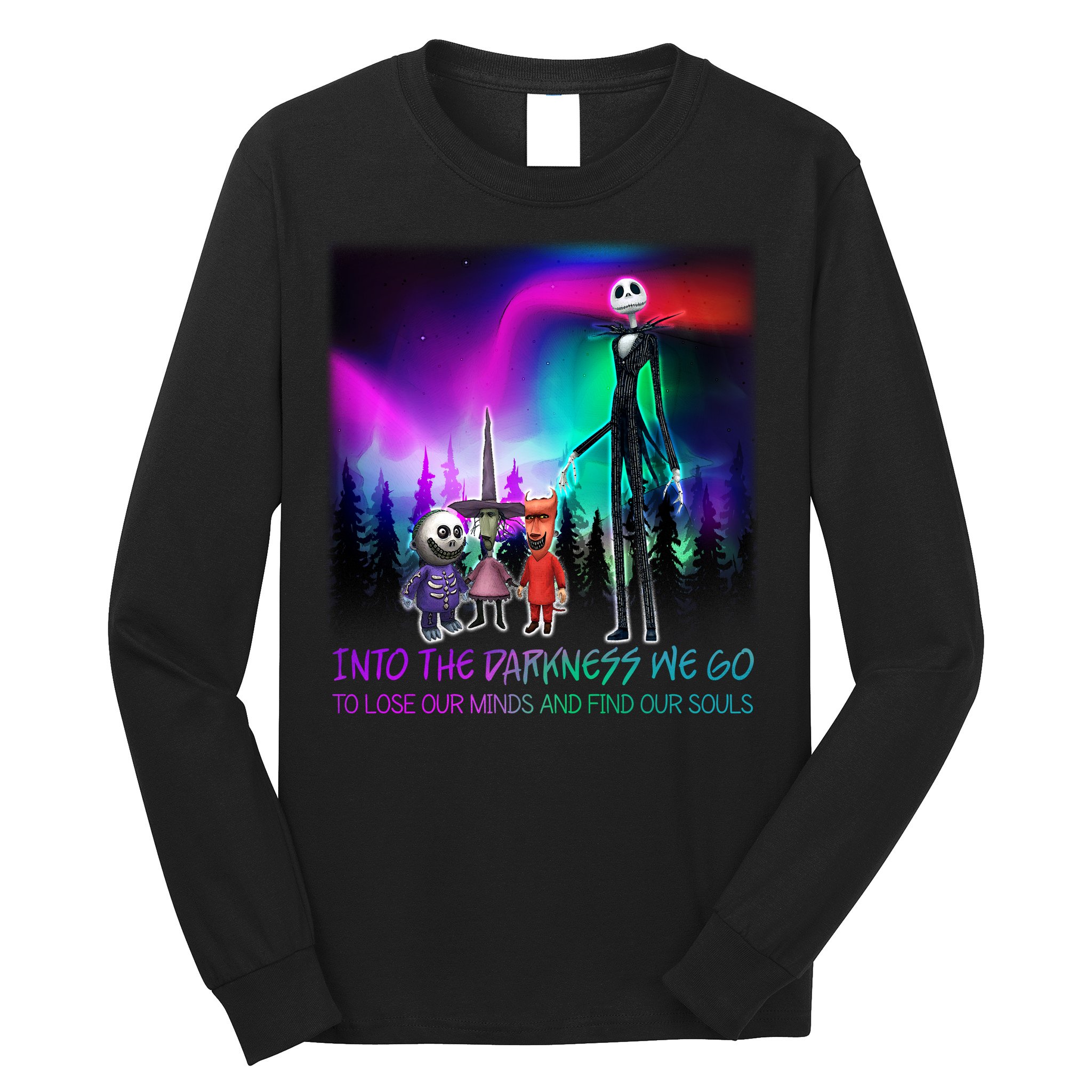 Into The Darkness We Go Long Sleeve Shirt