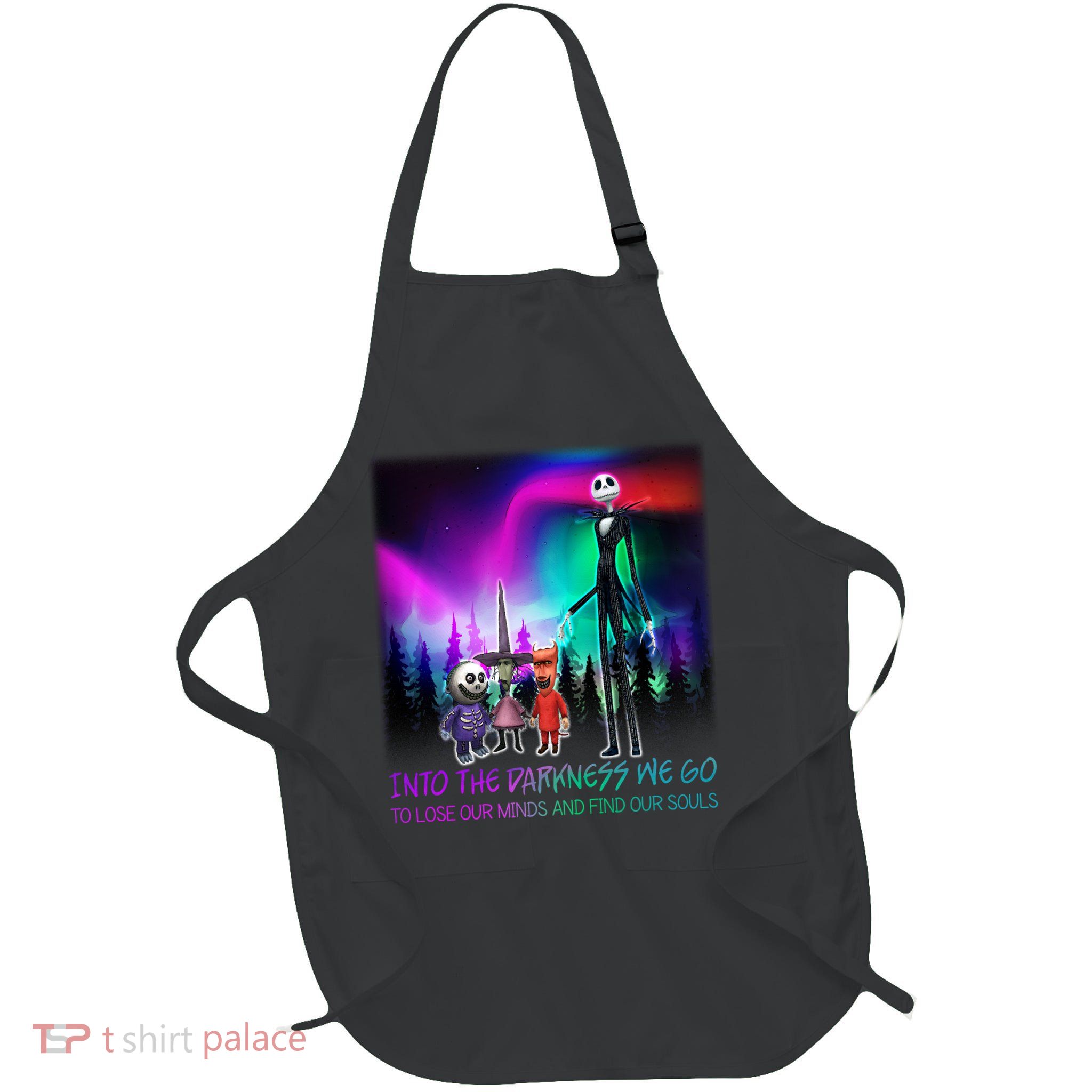 Into The Darkness We Go Full-Length Apron With Pockets