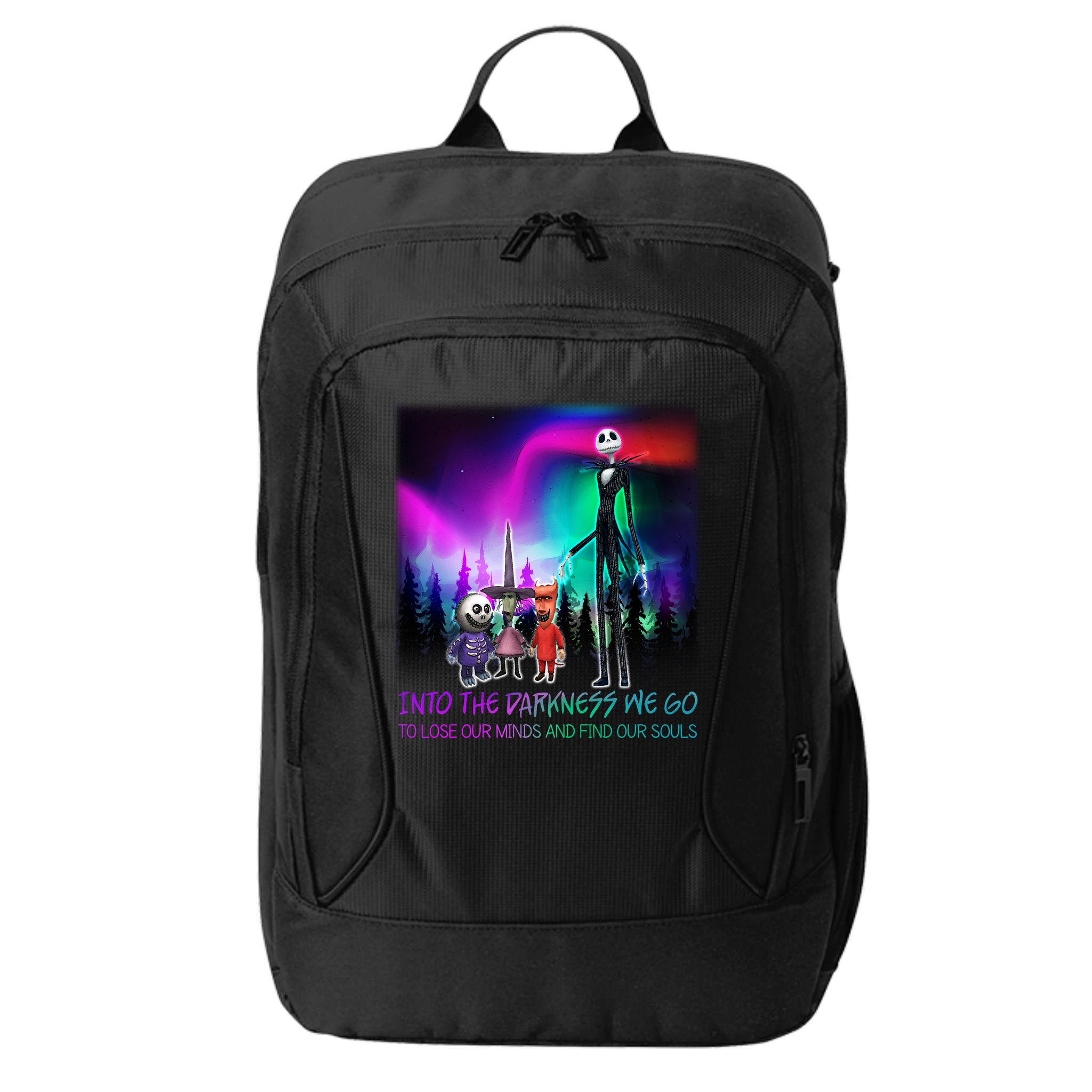 Into The Darkness We Go City Backpack