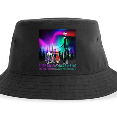 Into The Darkness We Go Sustainable Bucket Hat