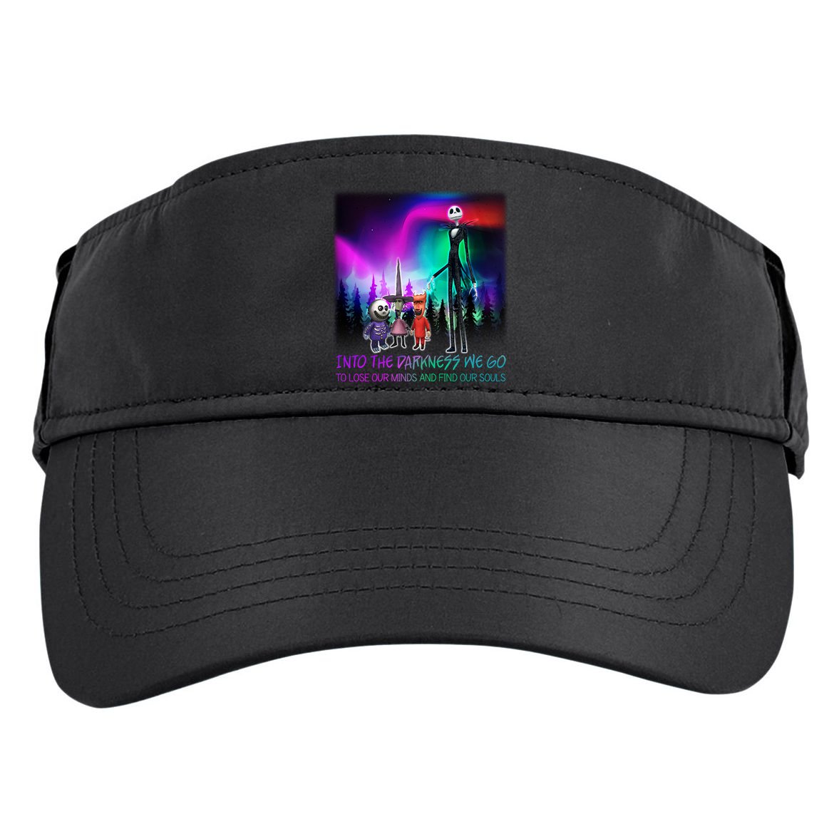 Into The Darkness We Go Adult Drive Performance Visor