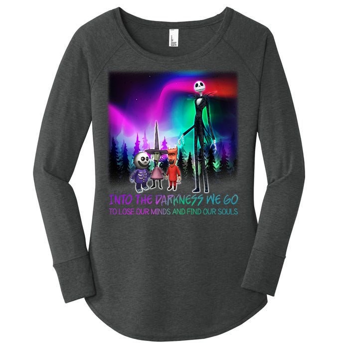 Into The Darkness We Go Women's Perfect Tri Tunic Long Sleeve Shirt