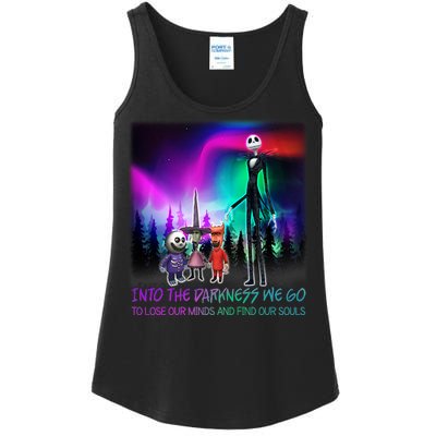 Into The Darkness We Go Ladies Essential Tank