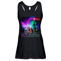 Into The Darkness We Go Ladies Essential Flowy Tank