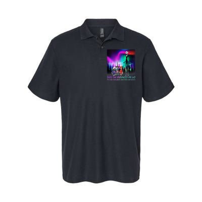 Into The Darkness We Go Softstyle Adult Sport Polo