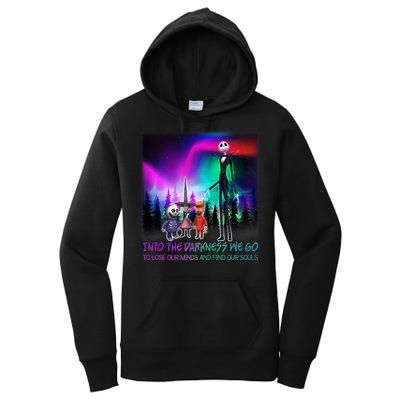 Into The Darkness We Go Women's Pullover Hoodie