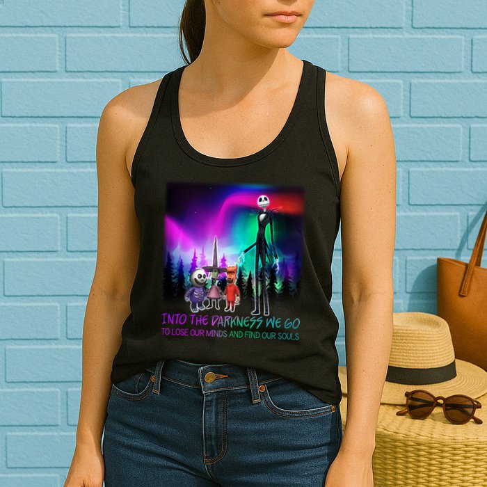Into The Darkness We Go Womens Tank Top