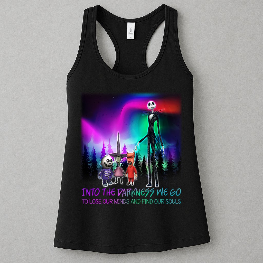 Into The Darkness We Go Womens Tank Top
