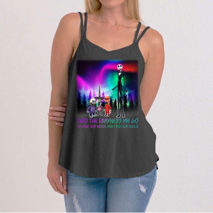 Into The Darkness We Go Women's Strappy Tank