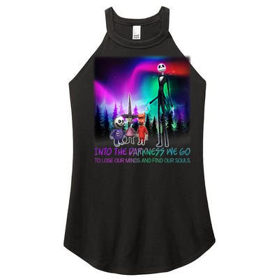 Into The Darkness We Go Women's Perfect Tri Rocker Tank