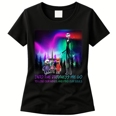 Into The Darkness We Go Womens T-Shirt