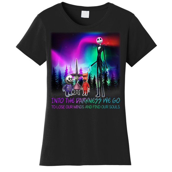 Into The Darkness We Go Women's T-Shirt