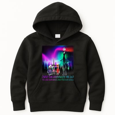 Into The Darkness We Go Kids Hoodie