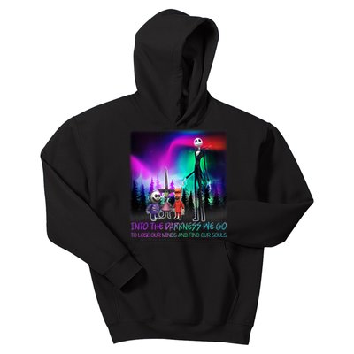 Into The Darkness We Go Kids Hoodie