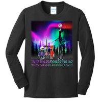 Into The Darkness We Go Kids Long Sleeve Shirt