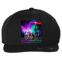 Into The Darkness We Go Wool Snapback Cap