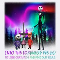 Into The Darkness We Go Garment-Dyed Sweatshirt