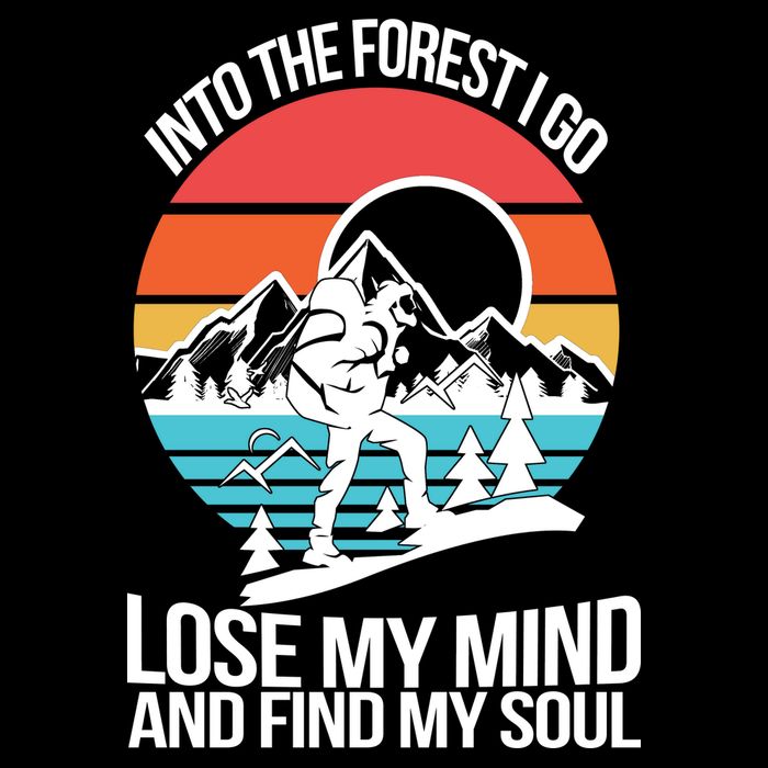 Into The Forest I Go Wool Snapback Cap