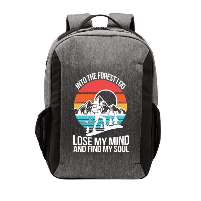 Into The Forest I Go Vector Backpack