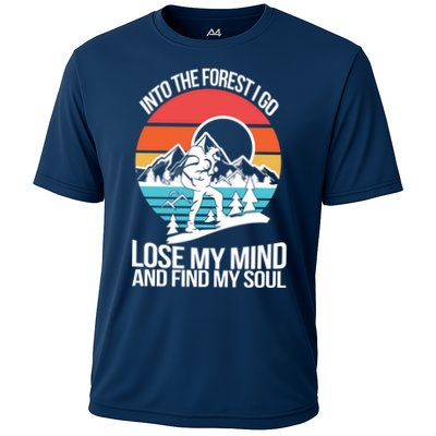 Into The Forest I Go Performance Shirt