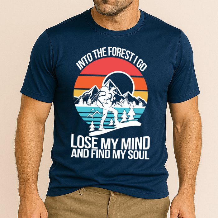 Into The Forest I Go Performance Shirt