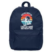 Into The Forest I Go 16 in Basic Backpack