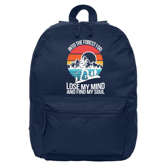 Into The Forest I Go 16 in Basic Backpack
